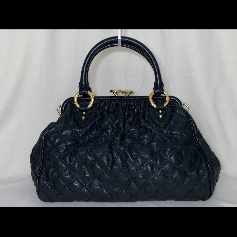 Marc jacobs stam quilted satchel